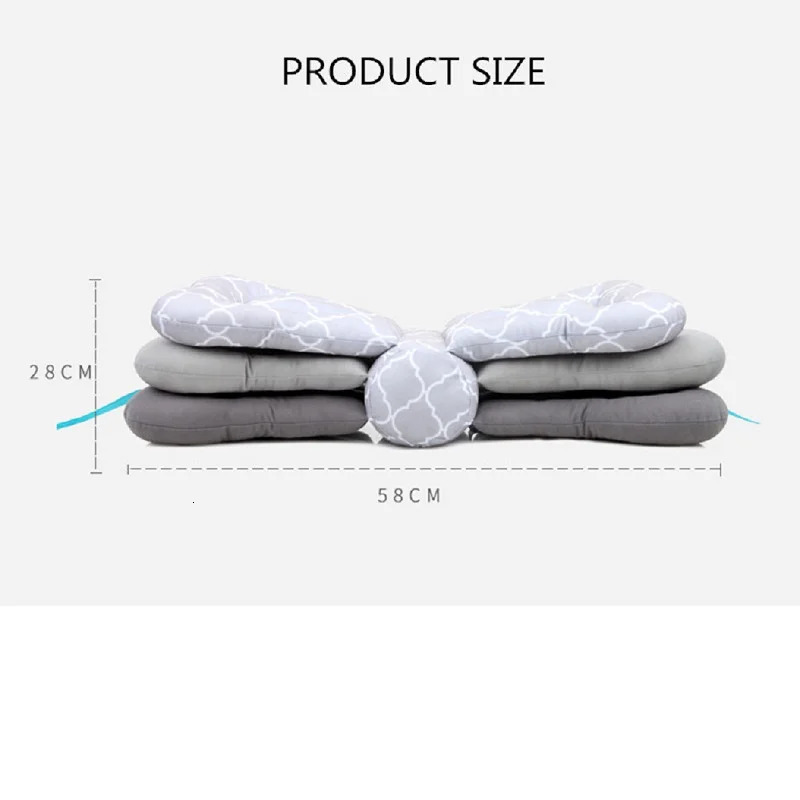 Baby Pillows Nursing Pillow Multi-Function Breastfeeding Layer Washable Adjustable Model Cushion Infant Feeding Pillow Baby Care 240315