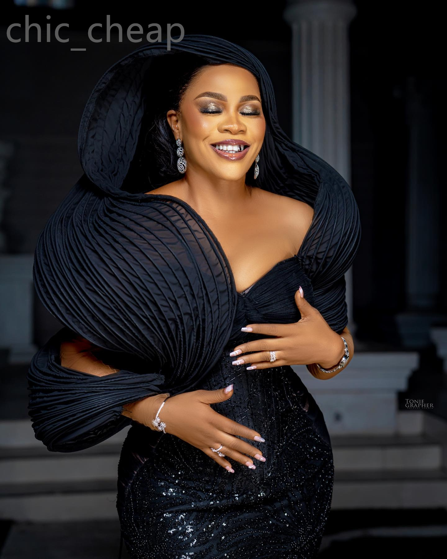 2024 Aso Ebi Stylish Black Mermaid Prom Dress Sequined Lace Evening Formal Party Second Reception 50th Birthday Engagement Gowns Dresses Robe De Soire