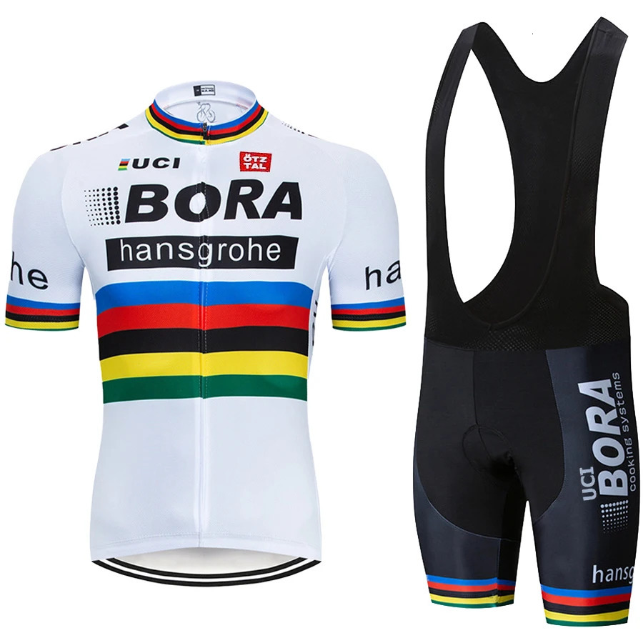 Mens Cycling Suit Costume Bike Man UCI BORA Bicycles Shorts Clothes Summer Mtb Sports Clothing Bib Uniforms Mens Sets Team 240313