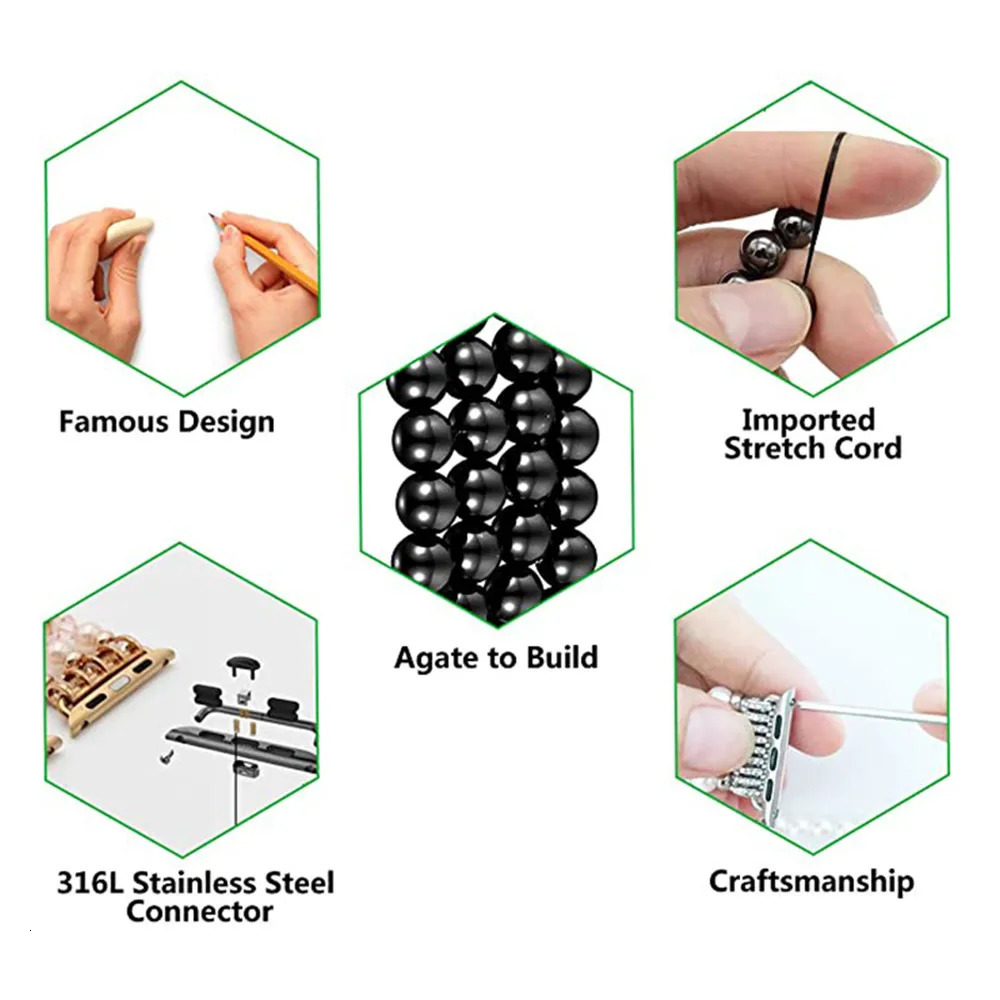 Fran-11bd Women Jewelry Stainless Steel Strap For Watch Band 7 4 3 Pearl Diamond Bracelet For iWatch Bands SE 6 5 38-44mm 240311