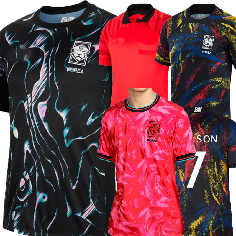 2024 2025 South Korea Soccer Jersey 24 25 Home Red SON KIM HWANG JEONG SUNG LEE KWON National Team Shirt Football Uniform Asian Cup Fans Player Versio