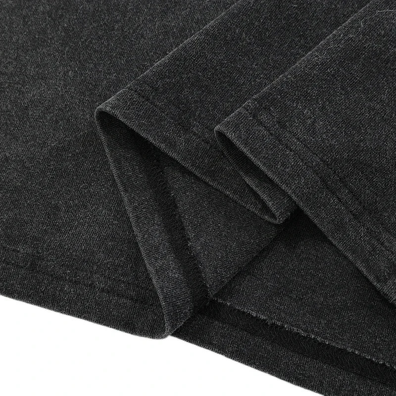 Hip Hop Streetwear Men T-Shirt Oversized Green Graphic T Shirt Retro Vintage Washed Black Tshirt Unisex Tops Tees Cotton 240315