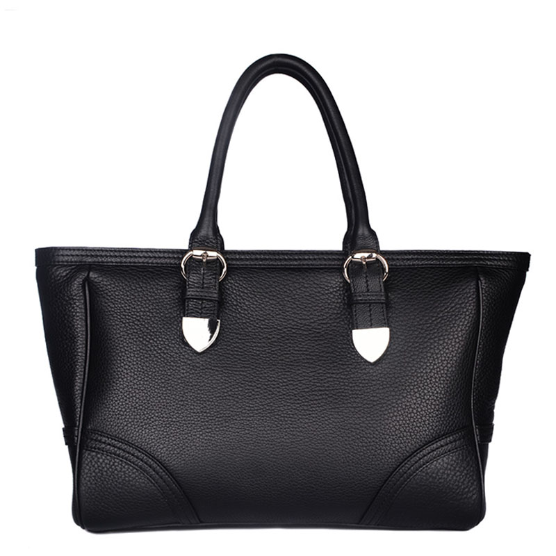 Women bags real leather handbags large capacity tote Grain leather shoulder bags
