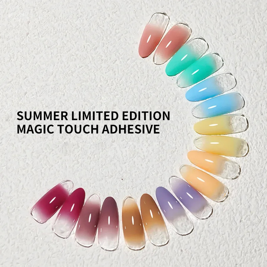 20 Colors Pat Painting Gel Nail Polish Set With Sponge Gradient Semi Permanent Soak Off UV LED Nail Art Gel Varnishes For Nails 240321