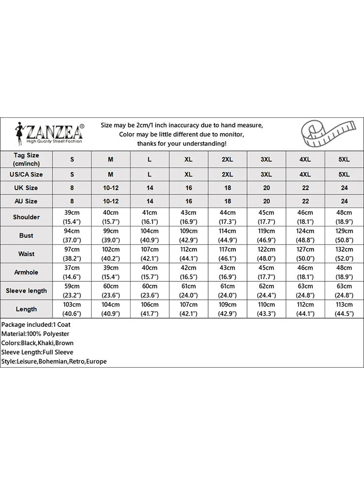 ZANZEA Fashion Work OL Blazer Woman Long Sleeve Lapel Neck Jackets Autumn Elegant Button Down Outwear Vintage Solid Coats 240318