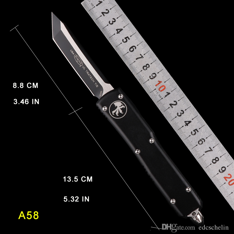 pocket knife Tactical made folding knives multi tool diving High Quality edc Xmas gift black handle sport outdoor tools