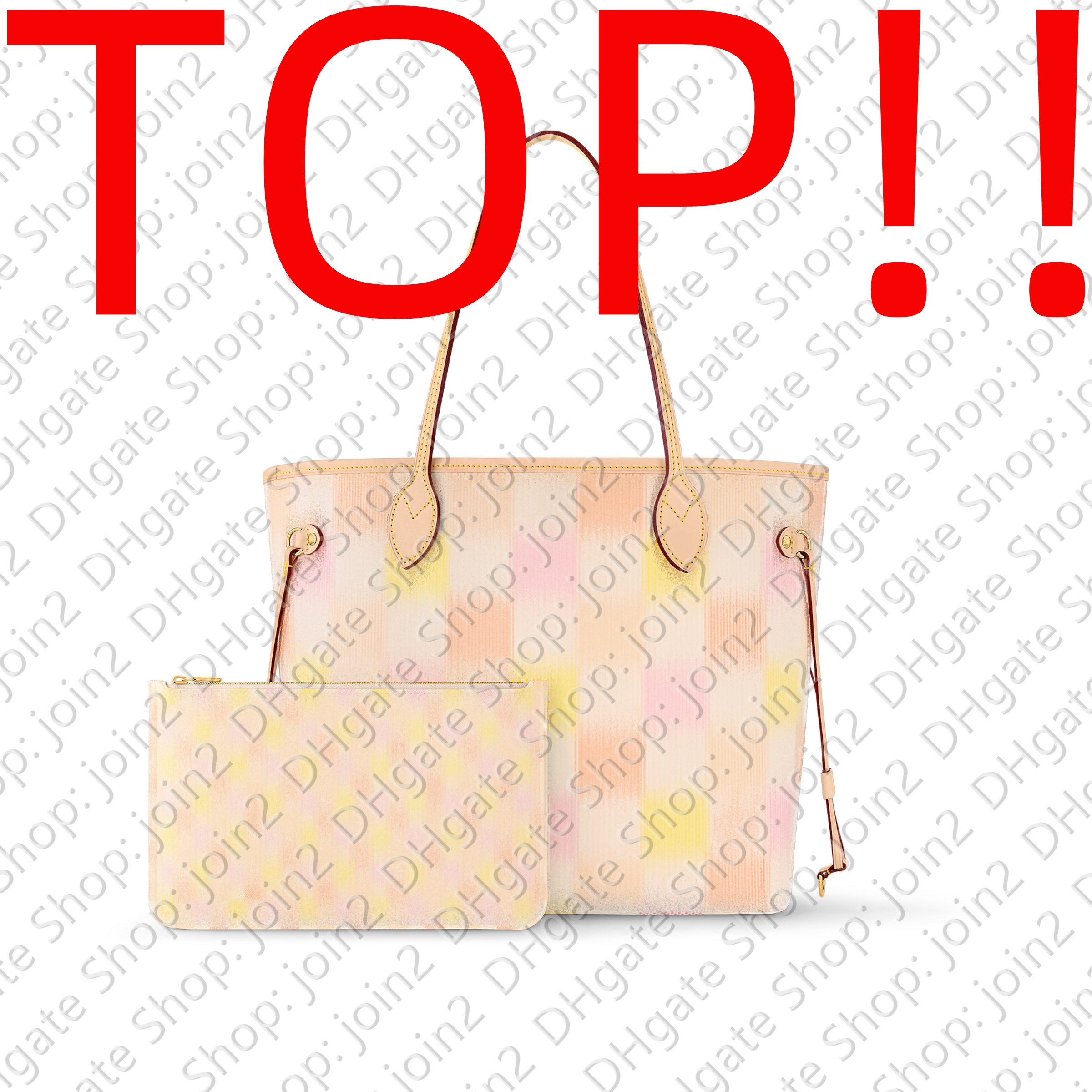 Canvas Shopping TOP. N40668 NF. MM GM PM Designer Handbag Purse Hobo Satchel Clutch Evening Baguette Bucket Tote Pouch Crossbody Shoulder Bag Pochette Accessoires