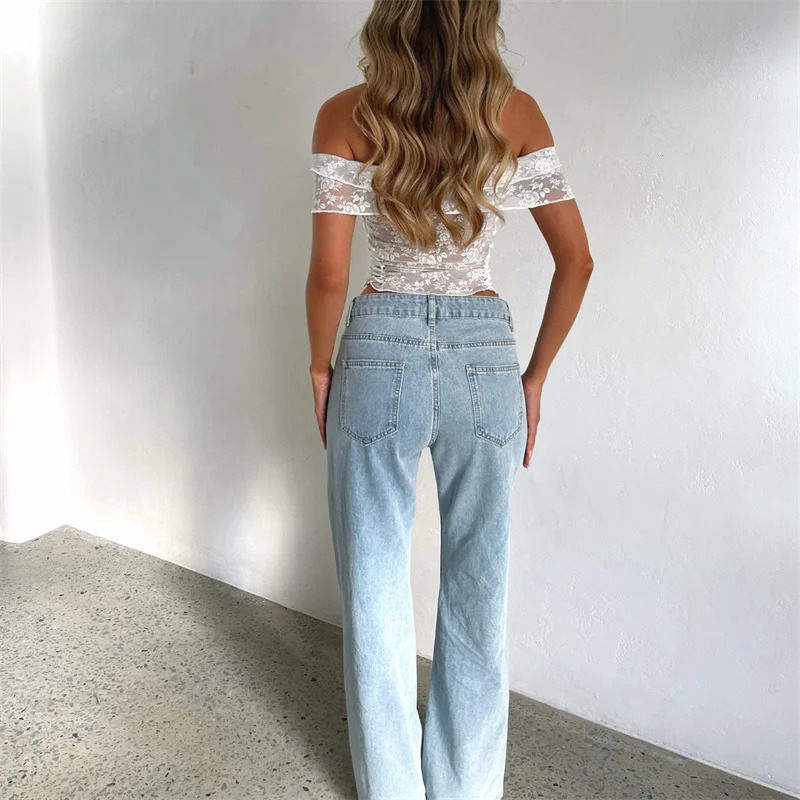 Lace Sheer Mesh Tube Off Shoulder Dress 2 Piece for Women Short Sleeve See Through Crop Top Mini Skirt Sets Sexy White Outfits 240323