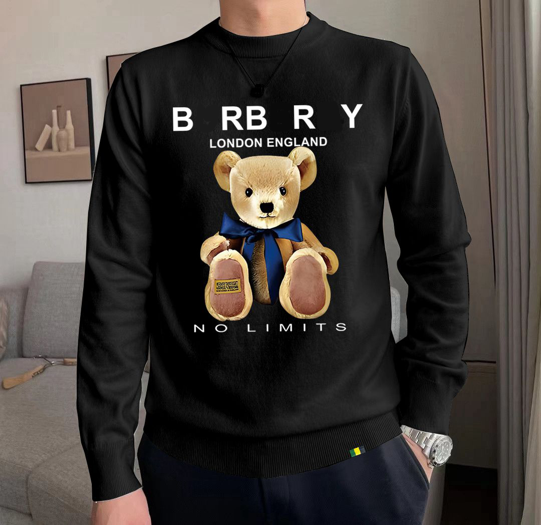 Mens Sweaters Fashion Men's Casual Round Long Sleeve Sweater Men Women Letter Printing Sweaters #2677