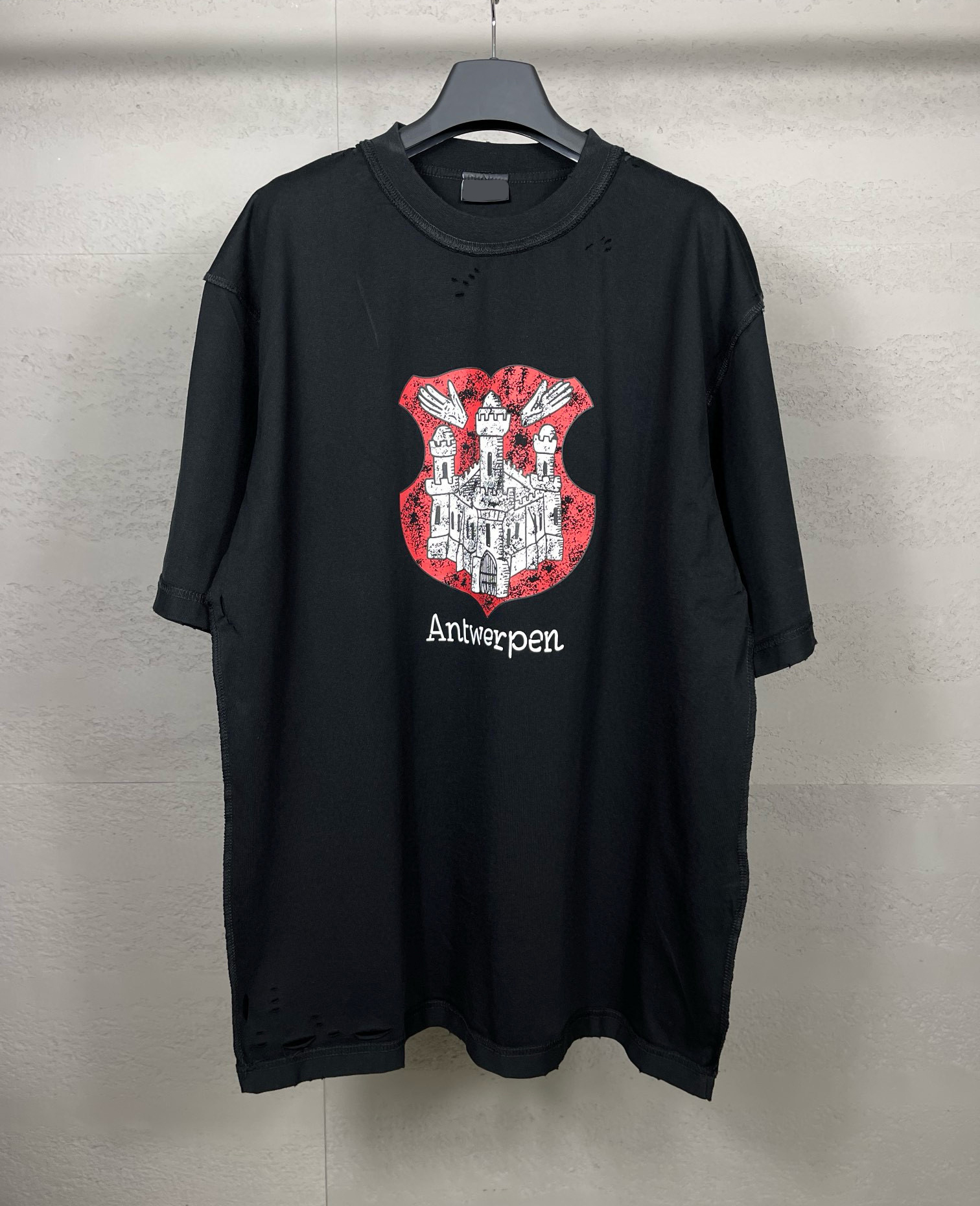 Men's Plus Tees & Polos t-shirts Round neck embroidered and printed polar style summer wear with street pure cotton e32956