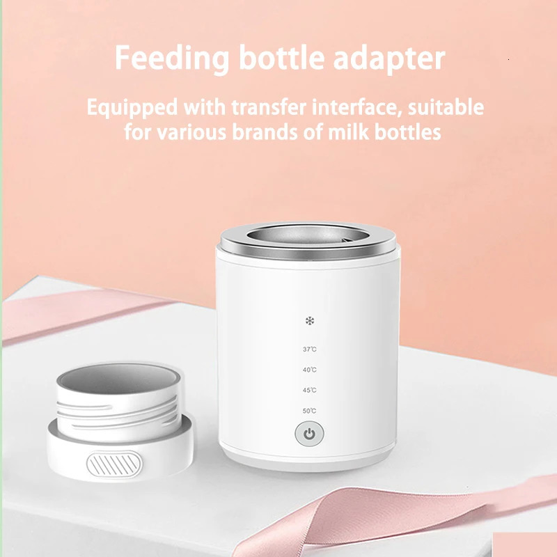 XIMYRA N1 Baby Bottle Warmer AllInOne USB Rechargeable Heater Portable Milk with Sterilizer 2 Adapters 240322