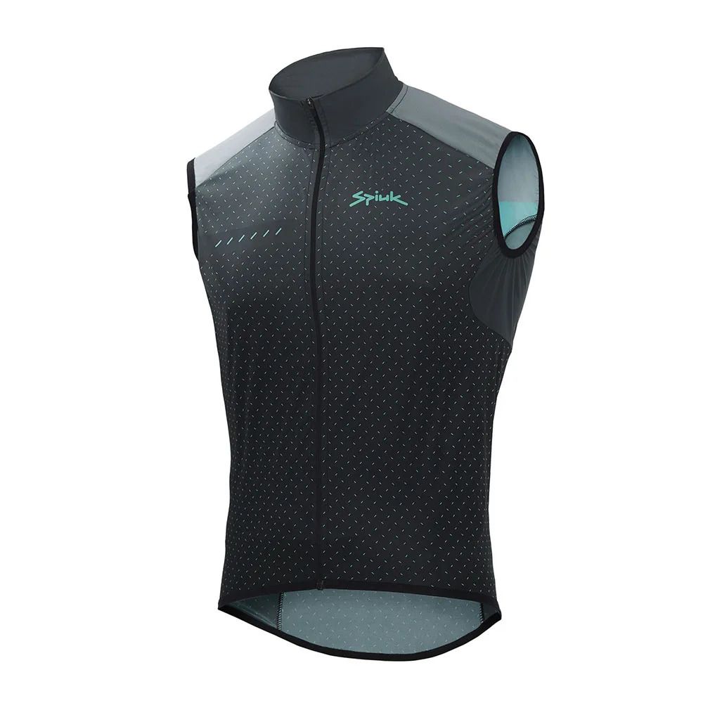 Spiukful summer vest top lightweight windproof cycling gilet men cycling windbreak vest MTB Sleeveless Multifunction wind vest 240323