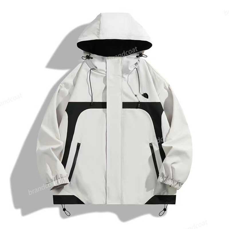 Designer Men Women springJacket Spring Warm Coat Fashion Hooded North Sports Windbreaker Casual Zipper Faced Jackets Outerwear Loose Windproof hem ela