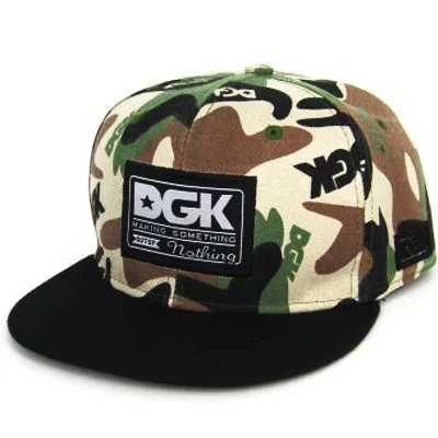 Ball Caps New version of duckbill cap Dgk panel letter duckbill cap camouflage neutral version unisex baseball card J240325