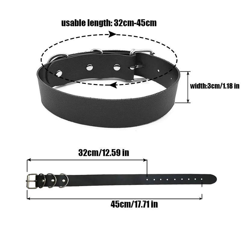 Goth Big Words HONEY Letter Necklace For Women Mens Fashion PU Leather Wide Choker Collar Party Jewelry Gifts Support Custom 240315