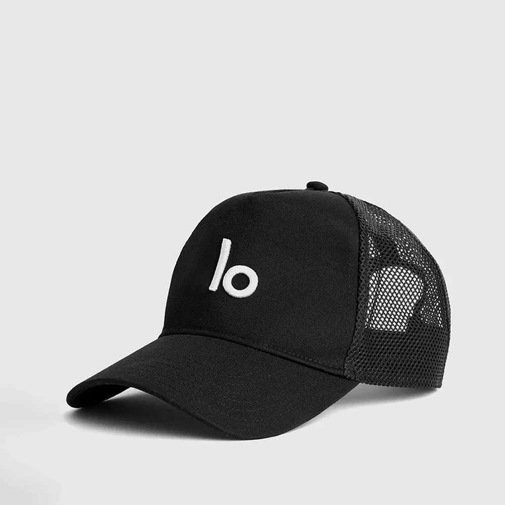 Ball Caps Lo District Truck Driver Hat Running Baseball Hat Unisex Breathable Gauss Baseball Hat Adjustable Size Outdoor Sports Toe Hat J240325