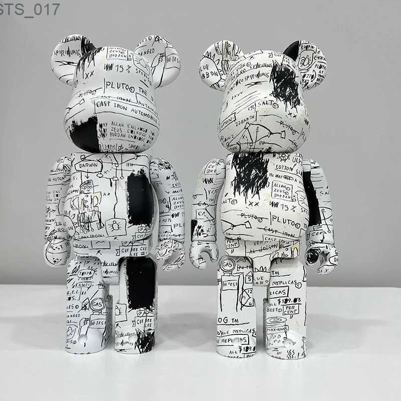 Novelty Items Water Transfer Bear Brick 400% Living Room Decoration Graffiti Popular Art Office Desktop Sculpture or Valentines Day GiftL2403