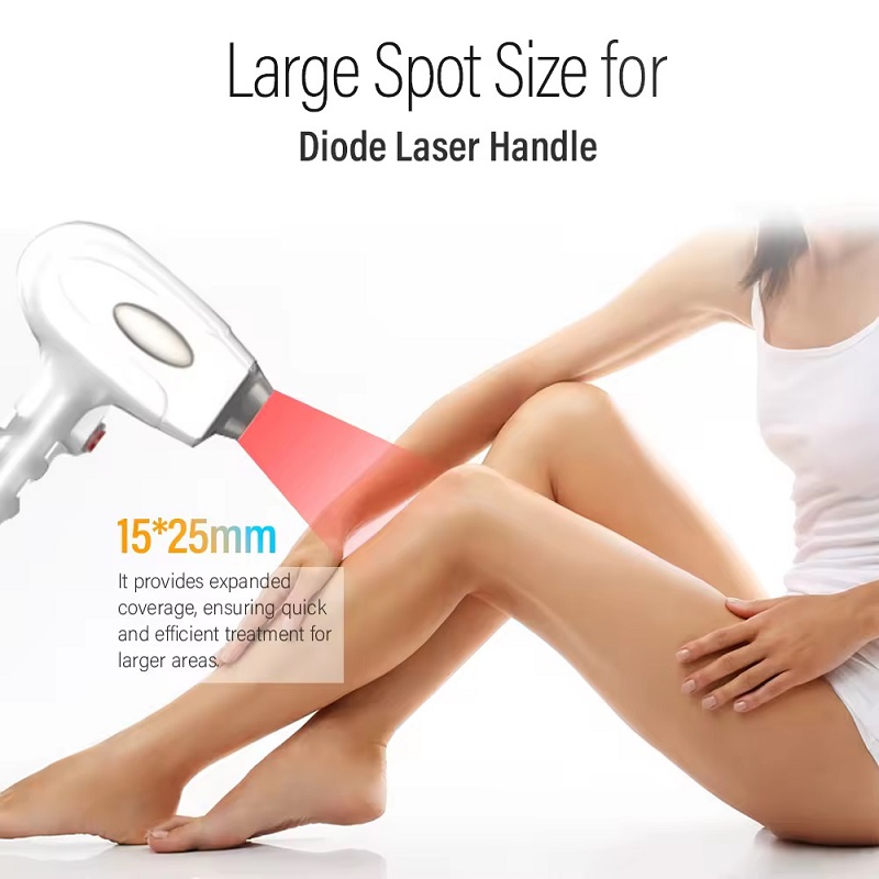 Professional Ice Titanium 2500W Triple Wavelength Diode Laser 808nm Pico Nd Yag Machine Hair Removal And Eyebrow Tattoo Removal