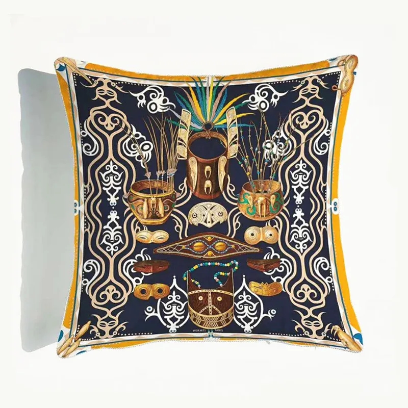 Horse Pillow Case Veet Pillowcase with hidden zip Sofa Car Cushion Cover for Office Home Decoration