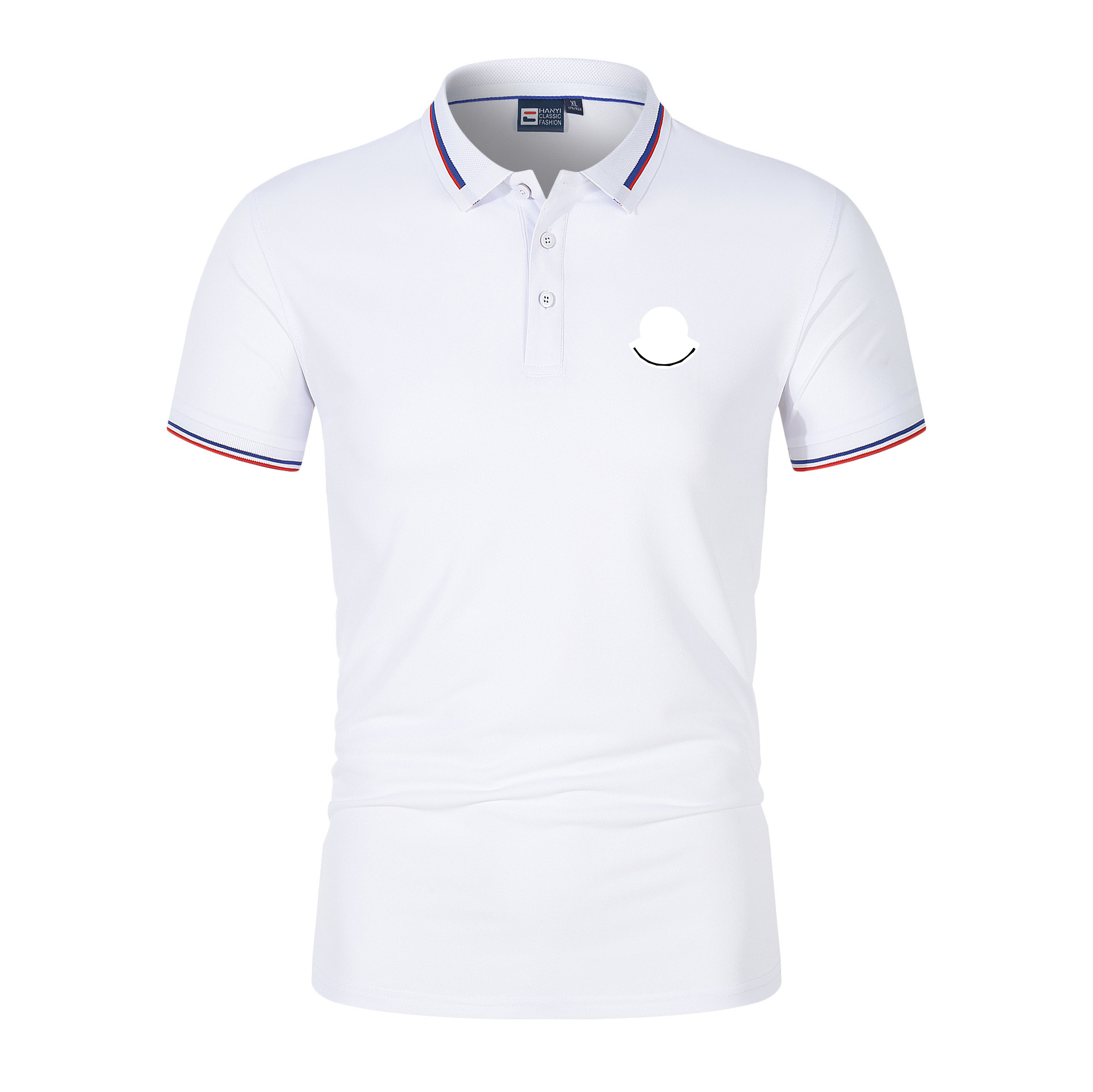 Hugobozs Polo Designer Polos T-Shirt Short Sleeve Designer Summer 2024 New Polo Shirt High-End Casual Fashion Men's Stitching Lapel Sleeve Asian Size S-4Xl F93