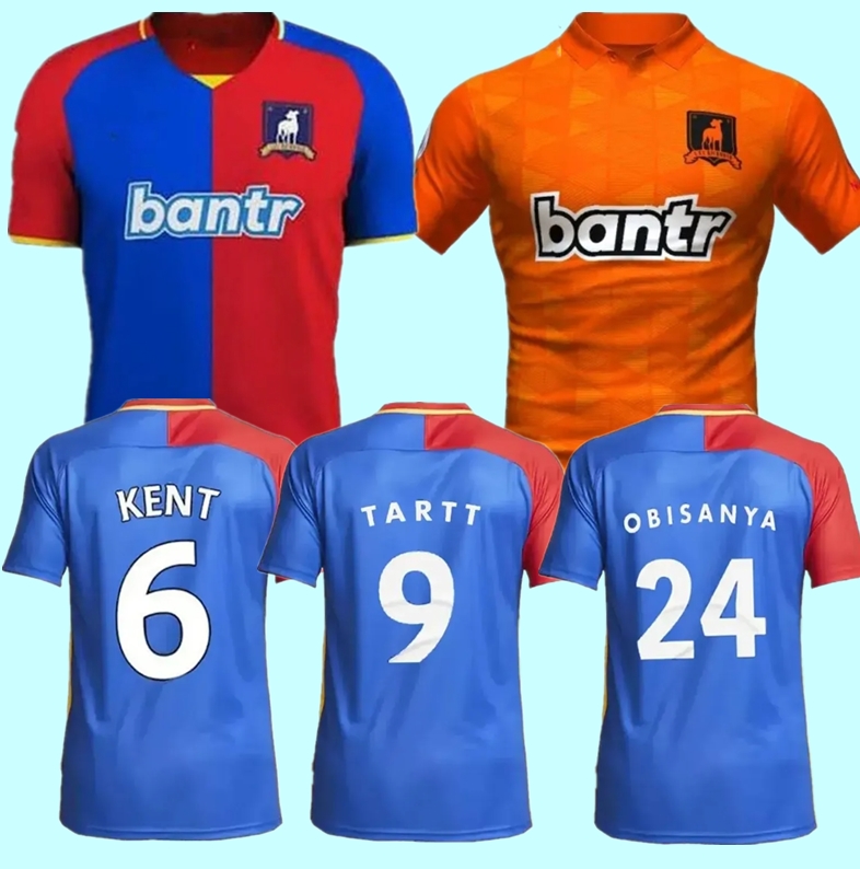 2024 AFC Richmond Soccer Jerseys Fans Player Version 23 24 Teds Lassos Season home away third Training Man Football Shirt Orange Blue Red Yellow KENT TARTT ROJAS