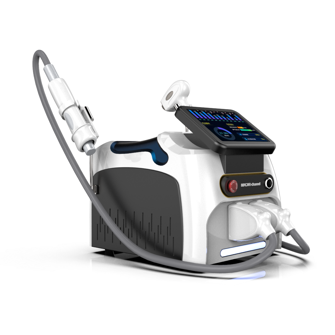Professional Ice Titanium 2500W Triple Wavelength Diode Laser 808nm Pico Nd Yag Machine Hair Removal And Eyebrow Tattoo Removal