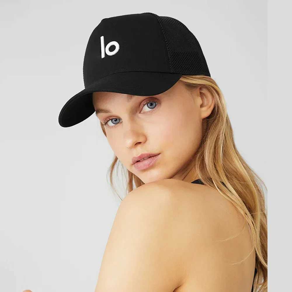 Ball Caps Lo District Truck Driver Hat Running Baseball Hat Unisex Breathable Gauss Baseball Hat Adjustable Size Outdoor Sports Toe Hat J240325