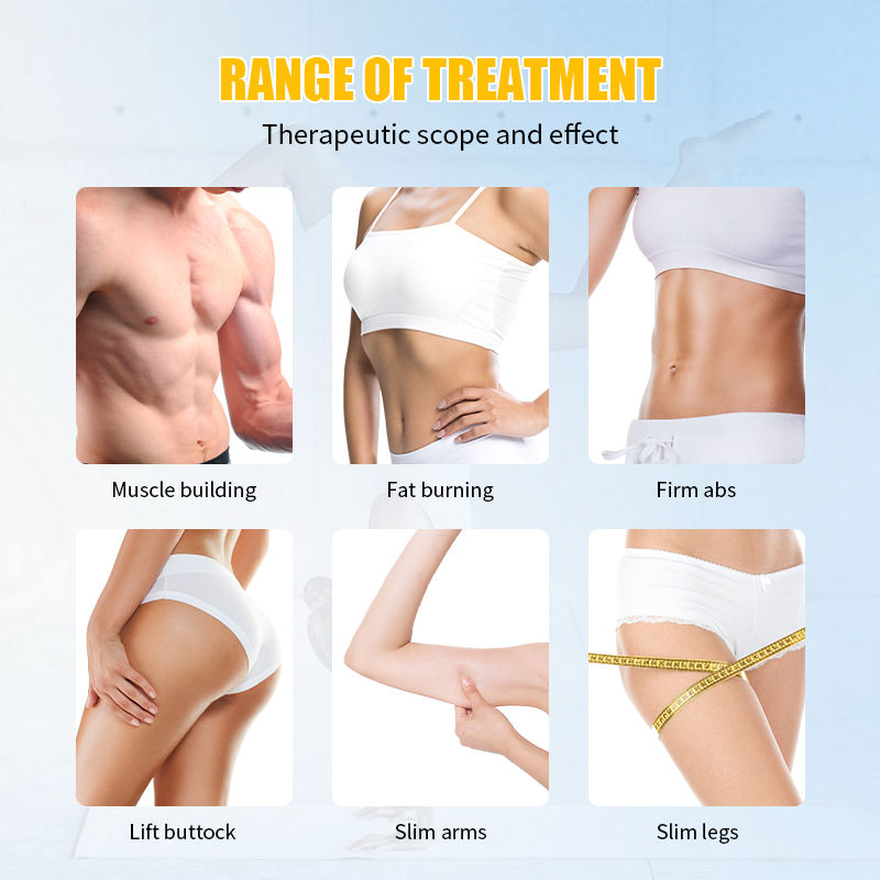 Muscle Stimulator Build Fat Burn Loss 16 Tesla 6000W Body Shape Contour Sculpt Emslim Neo Nova