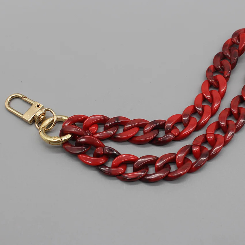 120cm Acrylic Phone Chain Lanyard For Women Girls Colorful AntiLoss Cellphone Mobile Neck Strap Case Jewelry Accessories 240309