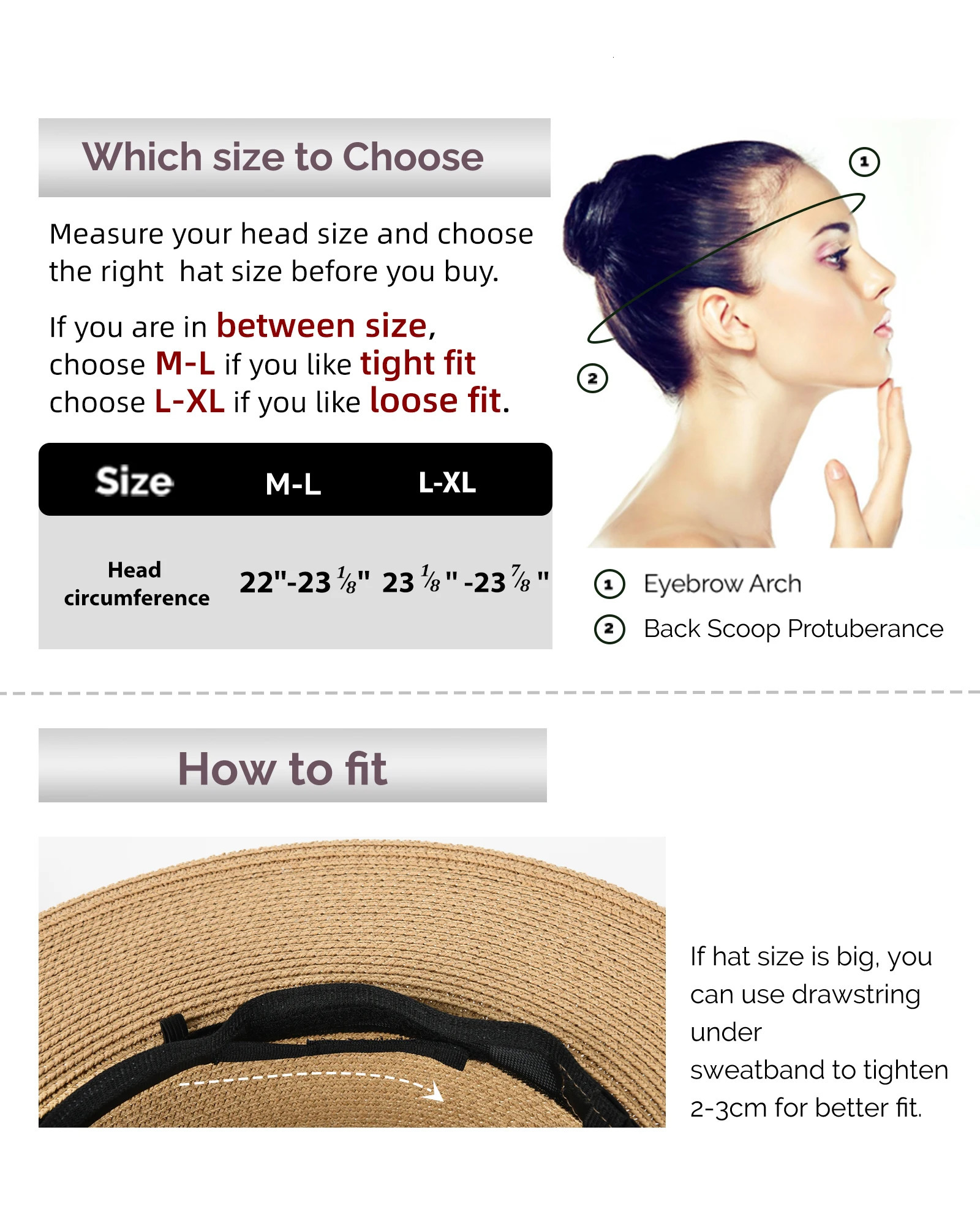 FURTALK Panama Hat Summer Sun Hats for Women Man Beach Straw Men UV Protection Cap chapeau femme 240309