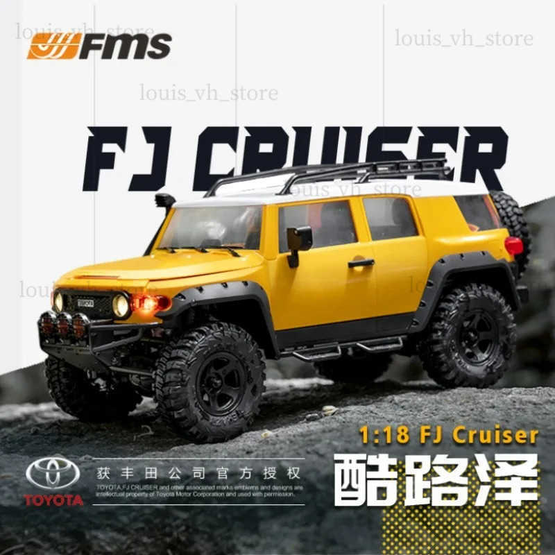Electric/RC Car 1 18 RC Car 1/18 Fj Cruiser RTR Simulation Electric 4wd Rc Model Crawler Off-road Vehicle Body-on-frame Structure Adult Childre T24032