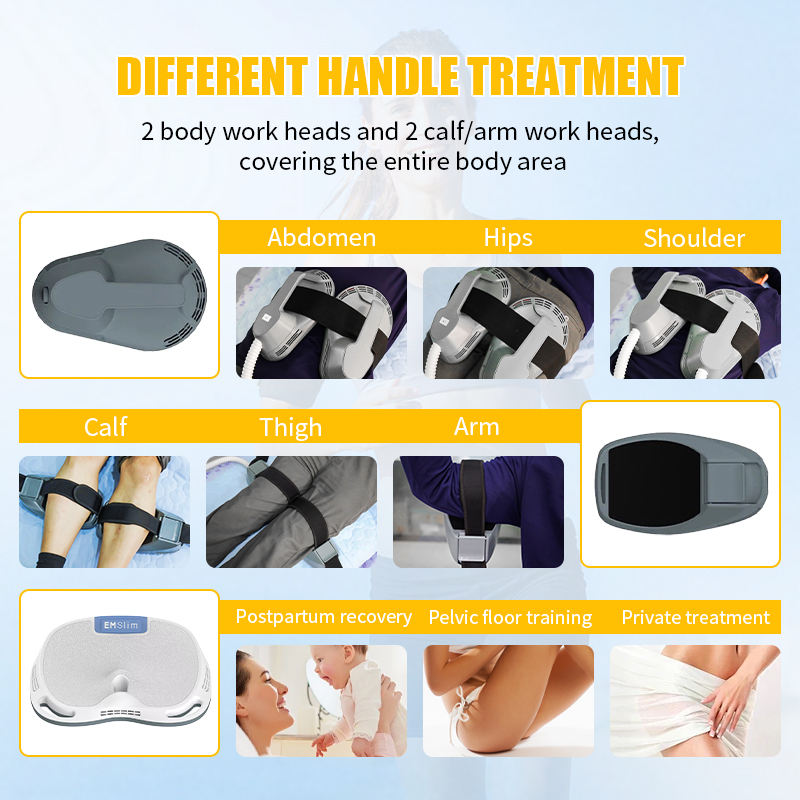 Muscle Stimulator Build Fat Burn Loss 16 Tesla 6000W Body Shape Contour Sculpt Emslim Neo Nova