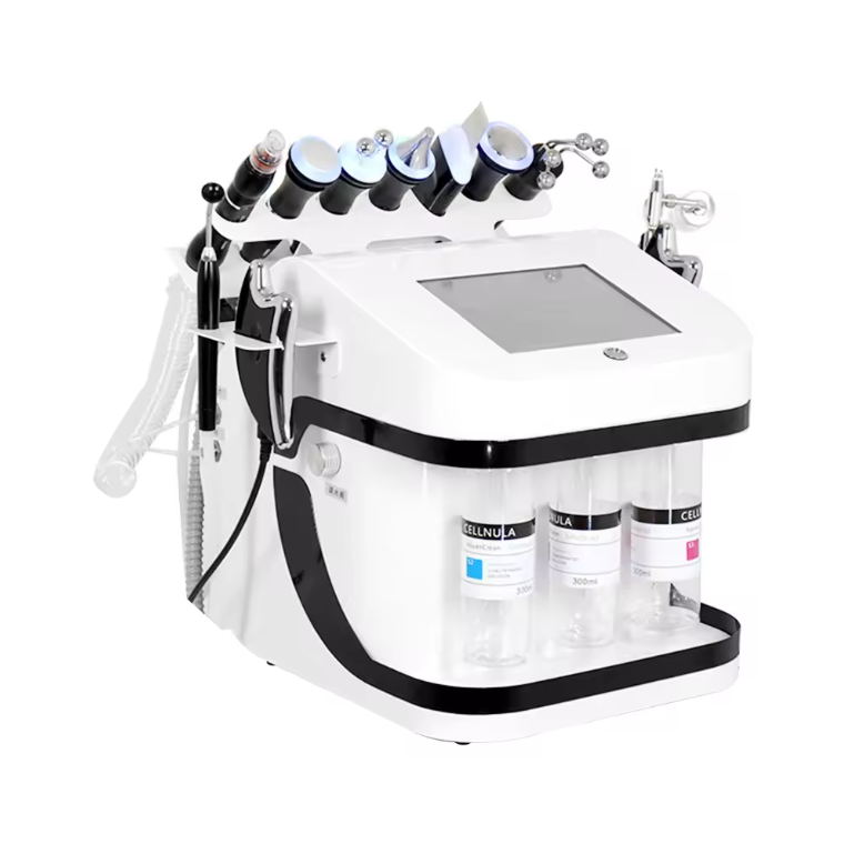 10 in 1 Microdermabrasion Aqua Peel Machine Hydrodermabrasion Skin Peeling Oxygen Microcurrent Face Lifting Device