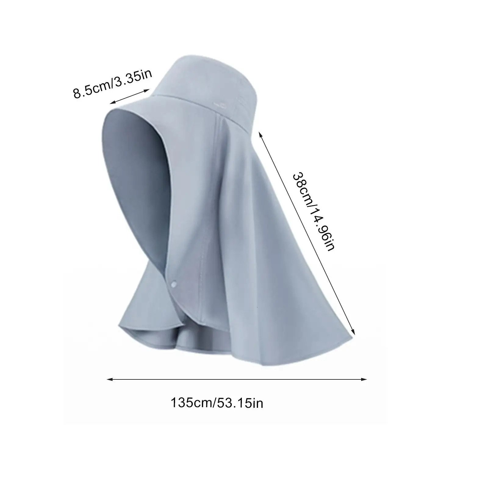 Summer Sunscreen Hat Womens Antiultraviolet Sunshade Sun Cycling Neck Guard Shawl Facecovering Fisherman 240309