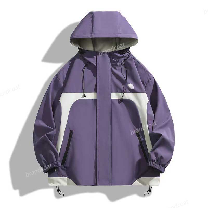 Designer Men Women springJacket Spring Warm Coat Fashion Hooded North Sports Windbreaker Casual Zipper Faced Jackets Outerwear Loose Windproof hem ela