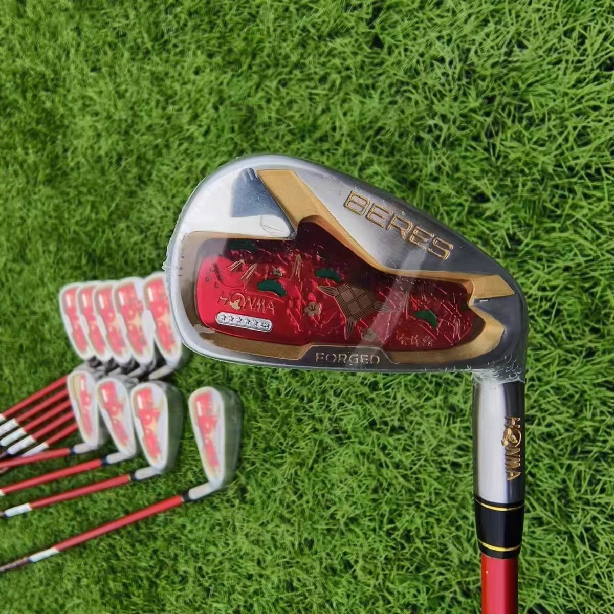 DHL/UPS/FedEx 5 stars Honma S-08 Golf Irons Set 10pcs Regular/SR/Stiff Flex Options