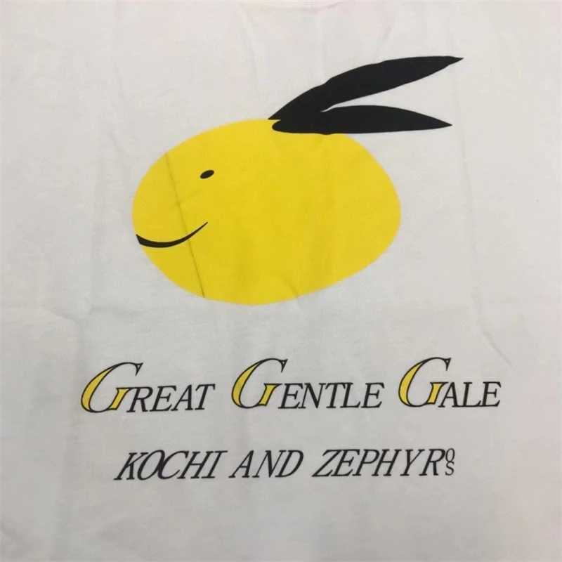 Men's T-Shirts Good Quality Foam Rabbit Print Kapital Kountry T Shirt Men Summer Style Women T-Shirt Fashion Tees J240325