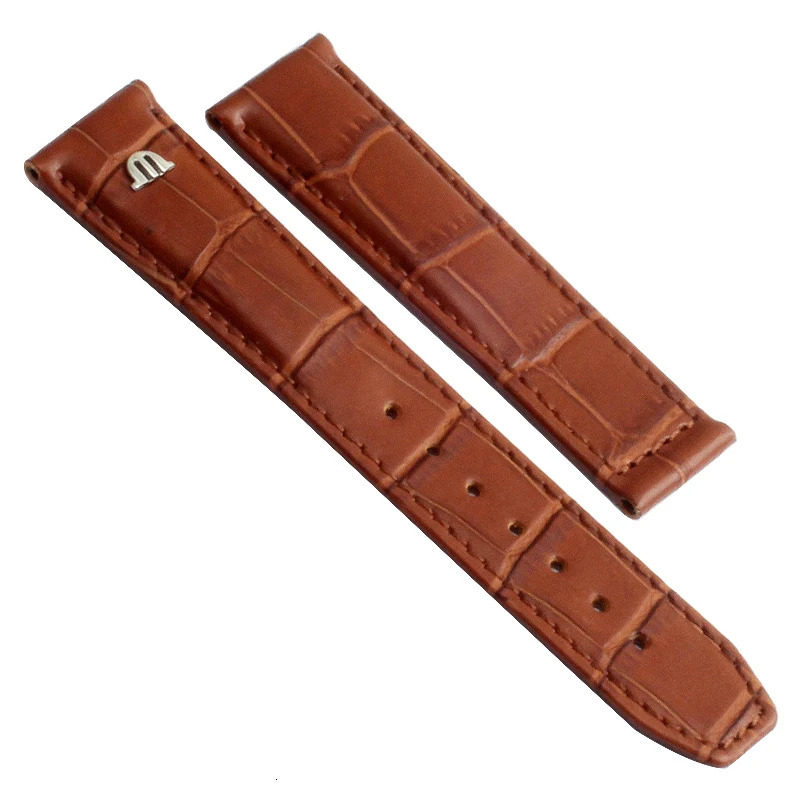 Genuine Leather Watch Strap 20MM 22MM For Maurice Lacroix LES CLASSIQUES MASTERPIECE PONTOS Men Watch Band Bracelet 240313