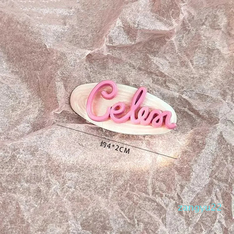 Headwear Hair Accessories Girls Hair Clips Star Y2k Hair Accessories Women Duckbill Clip Pink Alloy Rhinestone Hairpins Kids Barrettes Fashion Ornamen