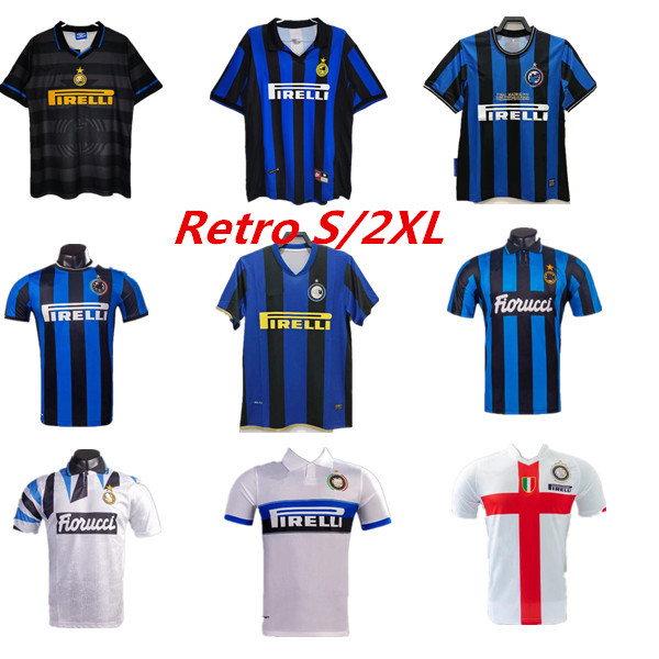 Retro Soccer jerseys finals 2009 MILITO SNEIJDER ZANETTI Eto'o Football 97 98 99 95 96 03 Djorkaeff Baggio ADRIANO 10 11 07 08 09 BATISTUTA Zamorano RONALDO InTErS