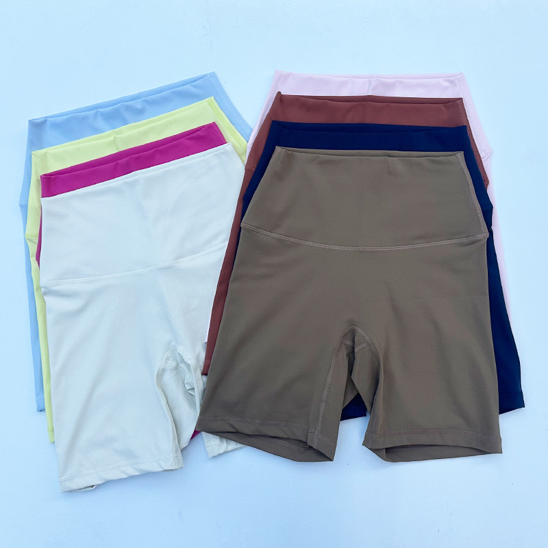 2024 Yoga Outfits Suit Align Women's Sports High Waist Yoga Shorts 4-point Pants Running Fitness Gym Underwear Workout Leggings