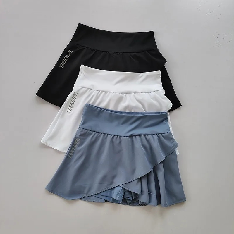 Sports Shorts Tennis Pant Skirt Girls Gym Short Dance Skirt Shorts High Waisted Quick Dry Running Short Sport Skort 240312