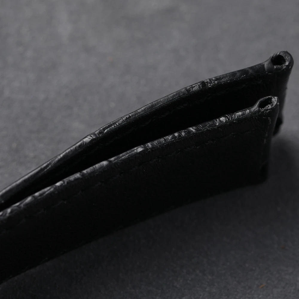 Handmade American Alligator Strap 19 20 21 22MM Black Soft Genuine Leather Watchband Vintage Mens Bracelet Premium Leather 240313