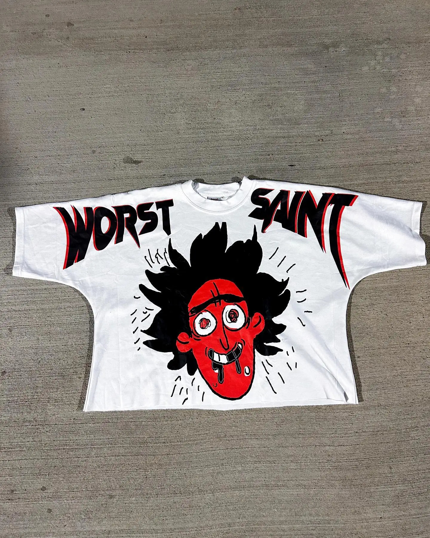 Oversized Graphic T Shirts Goth Harajuku T Shirt Men Women Y2k Top Punk Hip Hop Graphic Print Tops Fashion Streetwear 240321