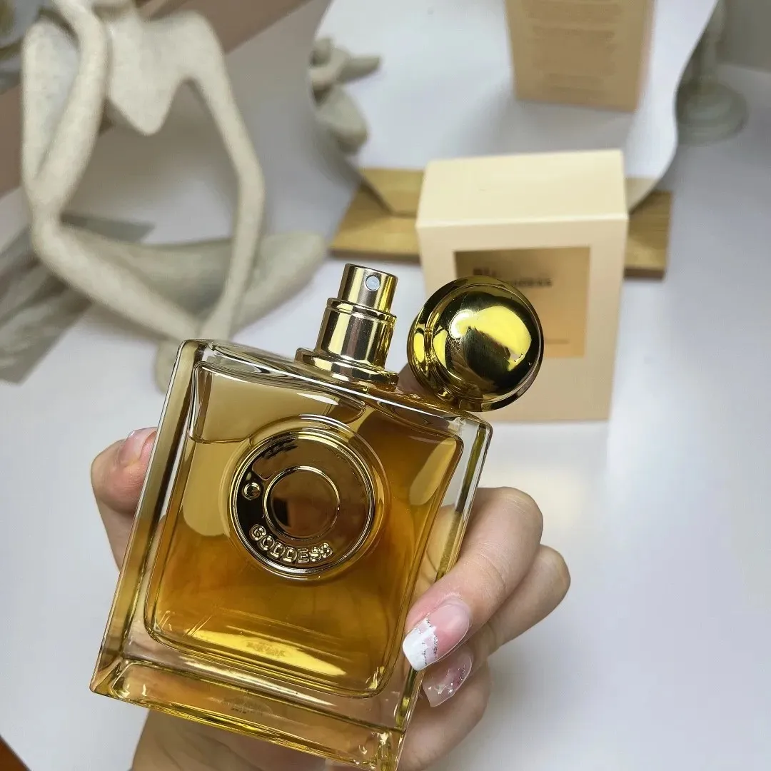Goddess Perfume Women perfumes 100ml 3.3FL.OZ Good smell long lasting lady body mist spray Lady Her fragrance high quality Fast Shipping Luxury Designer