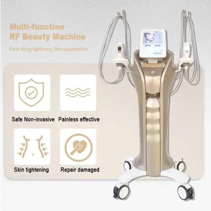 2024 High quality ultrasonic rf skin tightening machine for anti wrinkle face lifting hifu machine