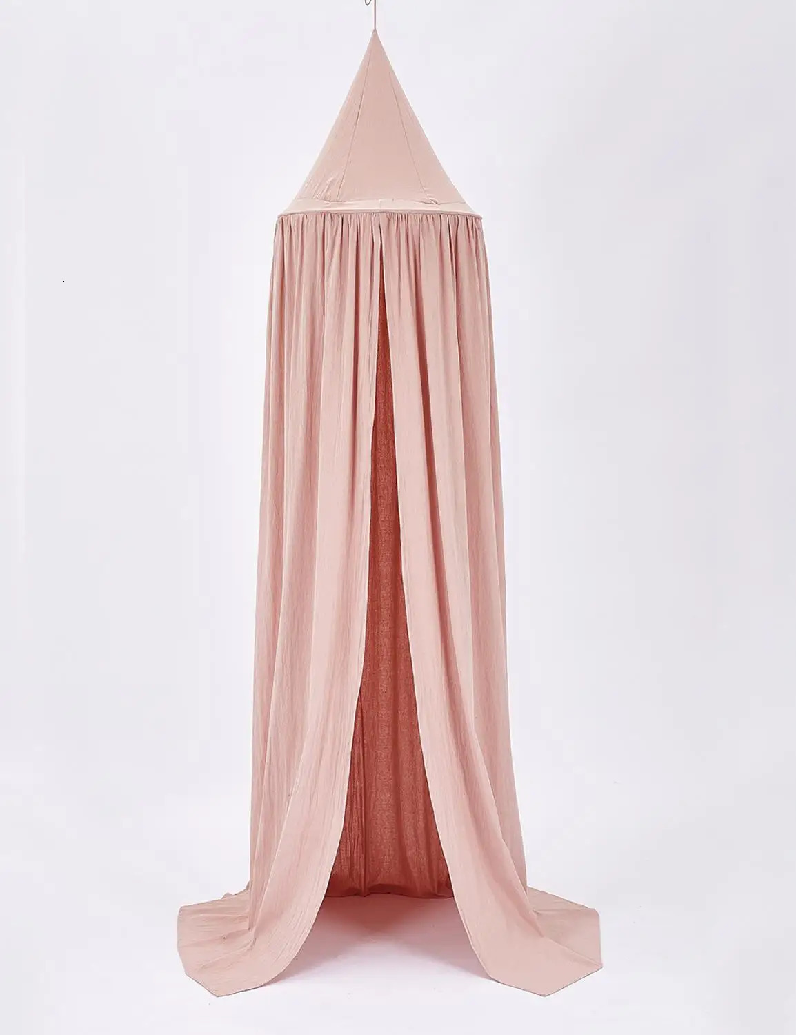 Mosquito Net Tent Kid Play Tents Bed Canopy Curtain Girls Princess Cotton Mosquito Net for Crib Hanging Dome Bed Baby Room Decor 240311