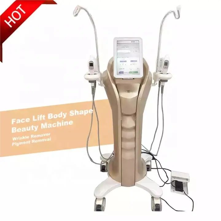2024 High quality ultrasonic rf skin tightening machine for anti wrinkle face lifting hifu machine