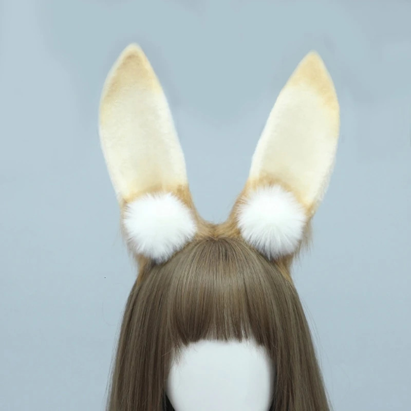 Furry Easter Hairband Anime Maid Headband Girl Hairhoop Props Dropship 240313