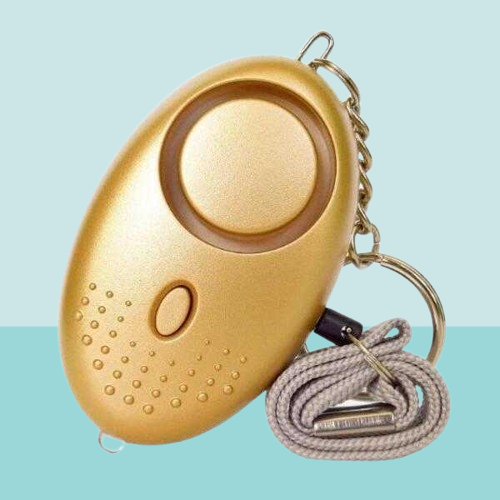 130db Egg Shape Self Defense Alarm Girl Women Security Protect Alert Personal Safety Scream Loud Keychain Alarms